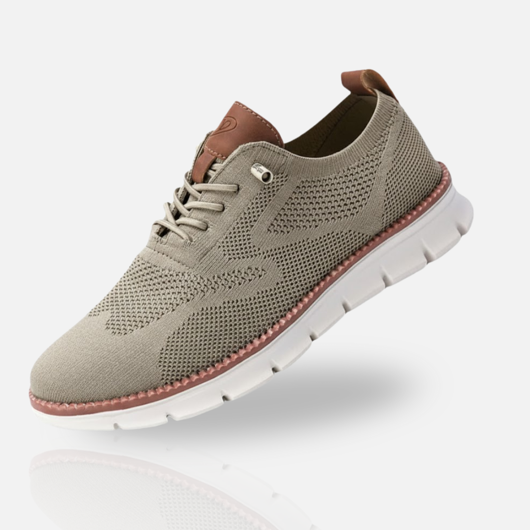 Men's UrbiLite™ Knit Mesh Lightweight Comfort Sneakers — Taupe
